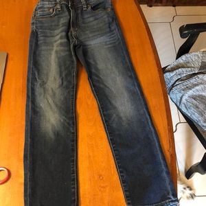 Boys J Crew Cuts size 8 jeans
